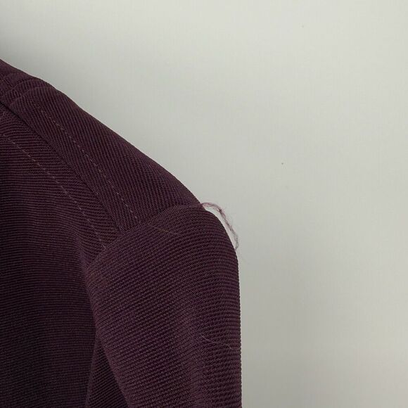 Jeannie Nitro Purple Cropped Jacket Fitted Vintage Size Medium Gothic USA - Picture 9 of 9